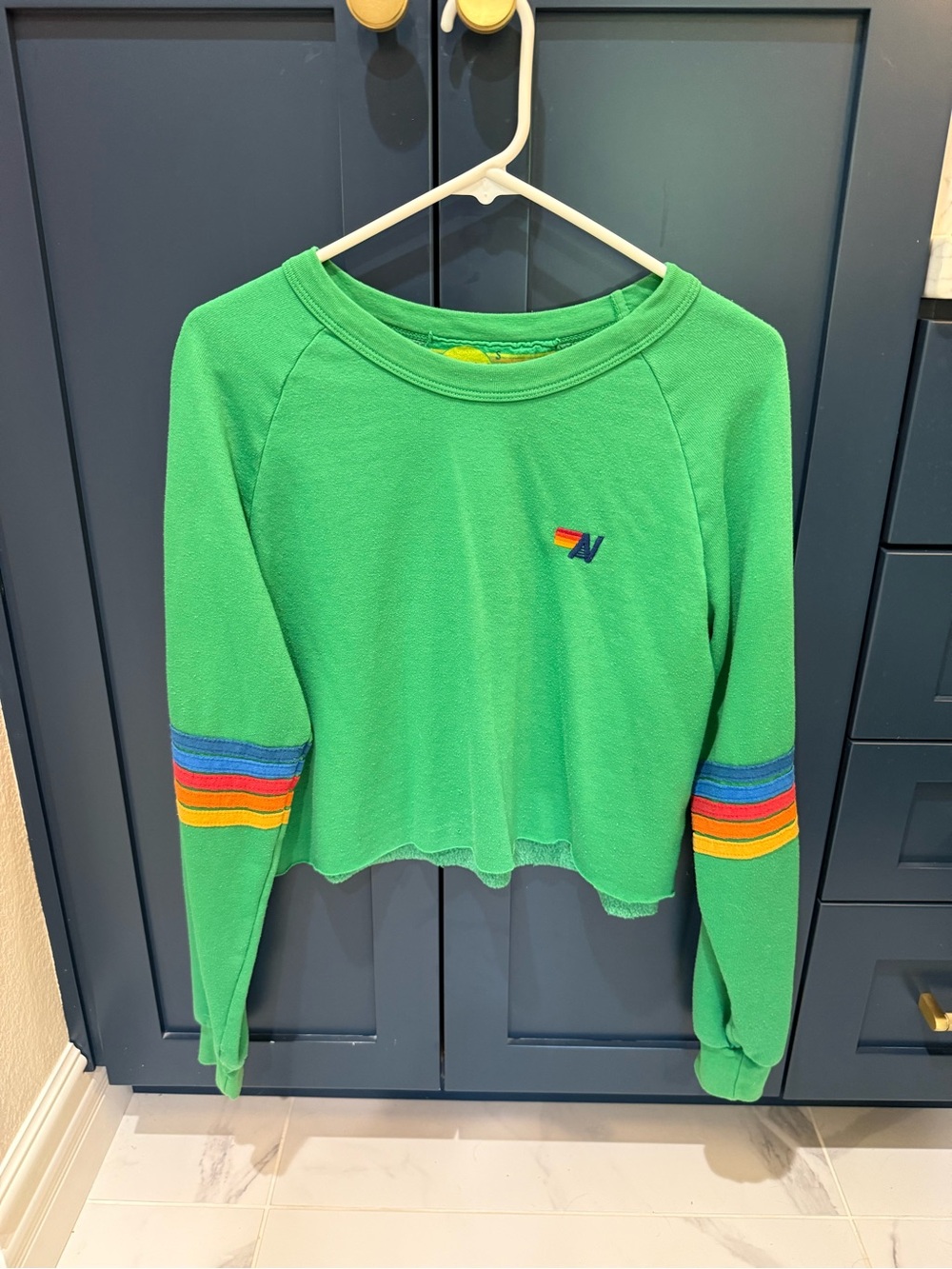 Aviator Nation cropped sweatshirt